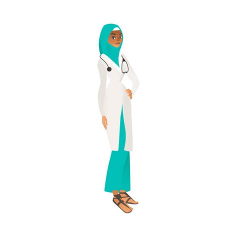 Best Hijab Nurse Illustrations Royalty Free Vector Graphics And Clip Art