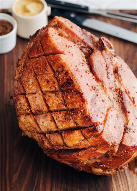 Honey Mustard Glazed Ham Striped Spatula