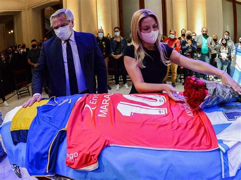 Anger Over Photos Of Maradona In Open Coffin Arise News