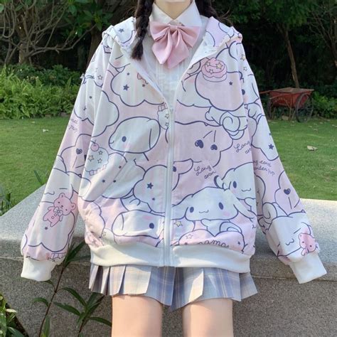 Kawaii Cartoon Anime Hoodie Kawaii Fashion Shop Cute Asian Japanese