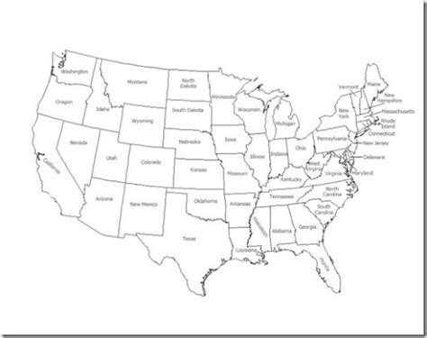 4 Best Images Of Printable Map United States Lesson United States Map