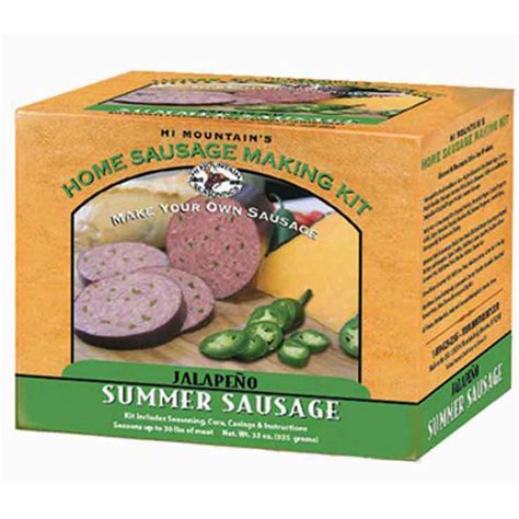 Hi Mountain Summer Sausage Seasoning Kits 33oz Sportsmans Warehouse