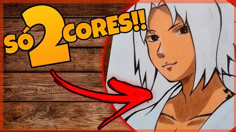 Como Pintar Pele De Anime Com Apenas 2 Cores Tutorial Passo A Passo