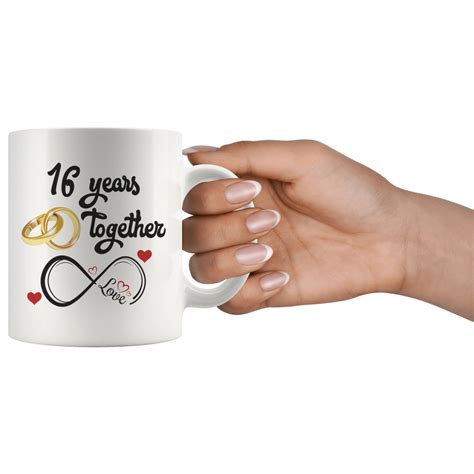 16th Wedding Anniversary Gift For Him And Her 16th Etsy
