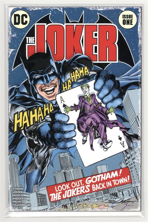 Joker 1 Neal Adams Homage Batman 251 Variant Cover 2021 In Hand
