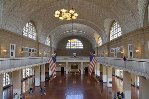 Ellis Island Immigration Museum Inside New York Financial