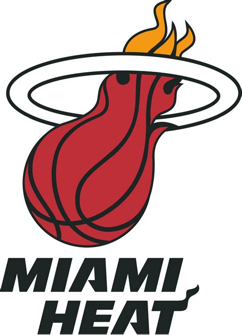 The miami heat first took the court in 1988, but what you probably didn't know is the team selected its first logo via fan vote. Miami Heat Logo / Sport / Logonoid.com