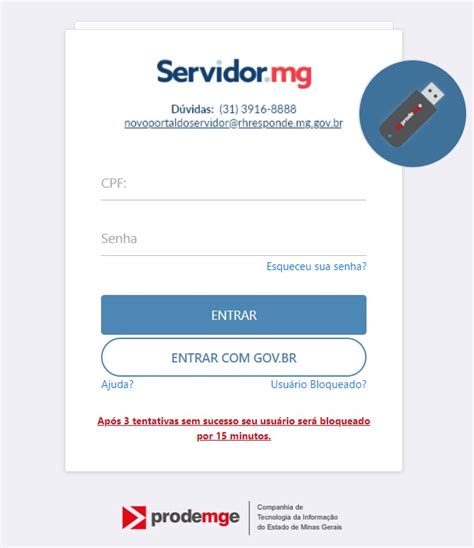 Guia Para Acessar E Usar Portal Do Servidor Mg Completo