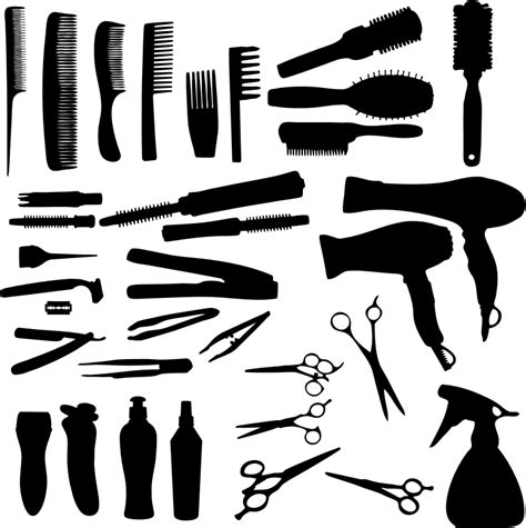 Hairdresser Svg Hairdresser Tools Svg Dxf Ai Eps Png Etsy My Xxx Hot Girl