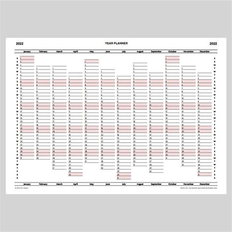2022 Calendar Template Printable Printable Calendar 2023