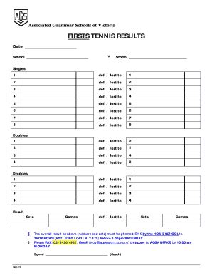 Tennis doubles tennis match tennis tips sport tennis tennis scores pe activities match score tennis party double play. Tennis Score Sheet Forms and Templates - Fillable ...