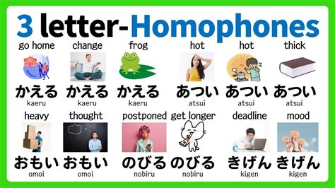 Nihongo Hiragana Words Practice For Beginners｜learn Japanese Homophones