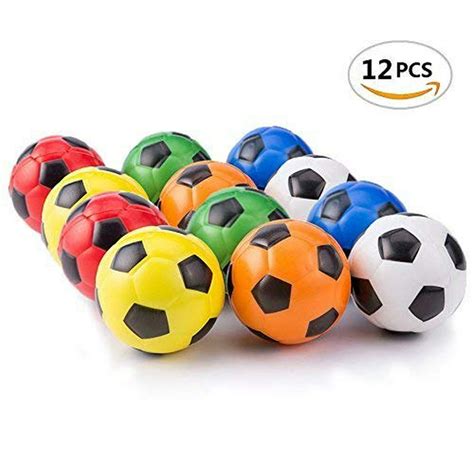 Mseeur Mini Sports Stress Balls Soccer Balls Fun 12pack