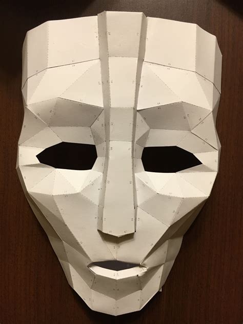 printable mask papercraft printable papercrafts