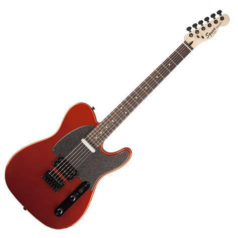 Squier By Fender Bullet Telecaster Hs Metallic Orange Black Hardware