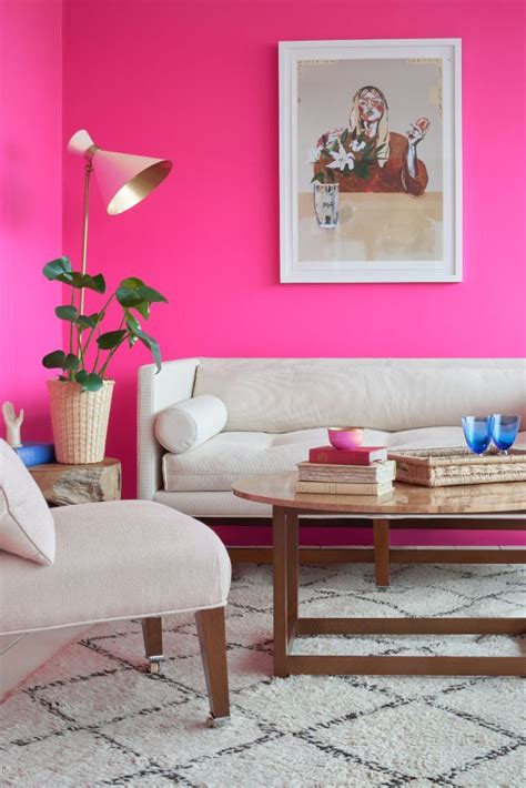 hot pink bedrooms pink bedroom walls pink walls bedroom decor pink living room pink room