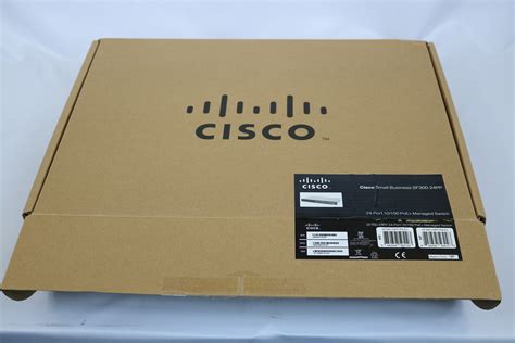 Cisco Small Business Sf300 24pp Switch 24 Sf300 24pp K9 New