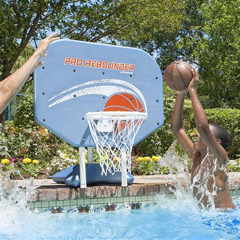 Poolmaster Pro Rebounder Poolside Basketball Net System Game With Ball