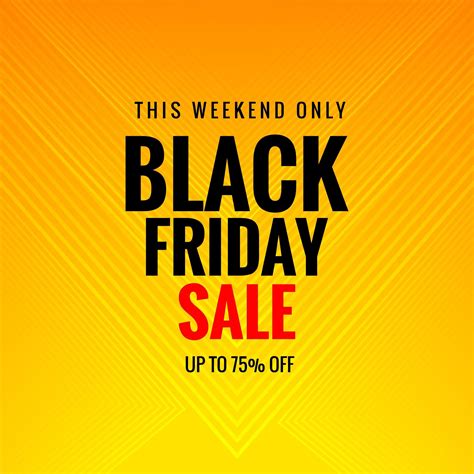 Poster For Black Friday Sale 1409599 Vector Art At Vecteezy