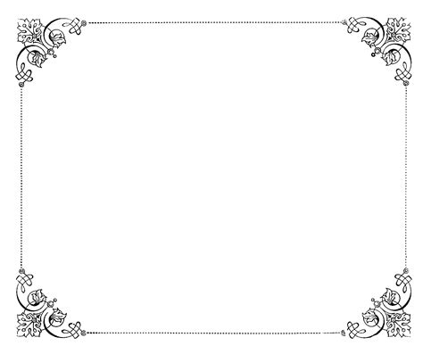 Collection Of Png Fancy Borders Pluspng