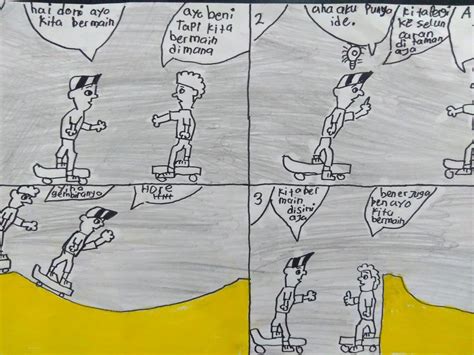 Ia bisa masuk dengan sangat mudah. √Contoh Komik yang Menarik Karya Anak Kelas 5 SD - gurune.net