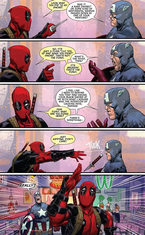 Deadpool Captainamerica Deadpool Comic Deadpool Funny Marvel Funny