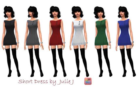 Short Dress The Sims 4 Catalog