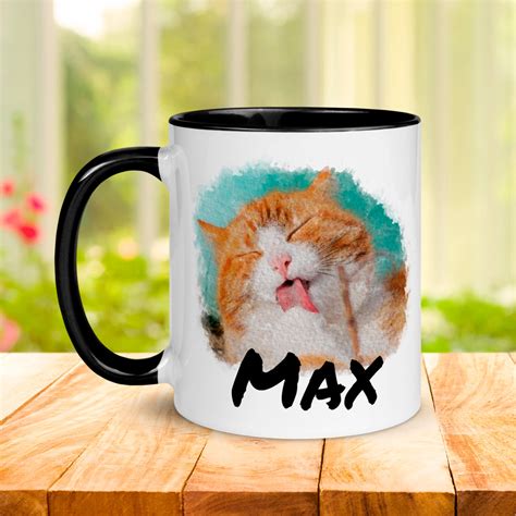 Custom Pet Mug Cat Lover Mug Cat Photo Mug Pet Mug Etsy
