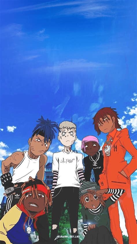 Lil Peep X And Juice Wrld Anime Wallpapers Wallpaper Cave