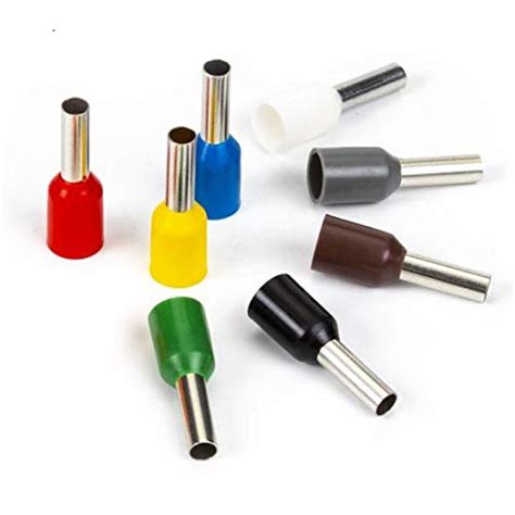 Sqmm E Insulated Pin Terminal Wire Ferrules Copper End Crimp Connectors Pack Of