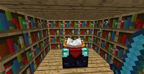 An enchantment table is crafted using 4 blocks of obsidian, 2 diamonds and a book, making it one of the harder to obtain blocks in minecraft. N3rd C0rn3r: Minecraft is Enchanting
