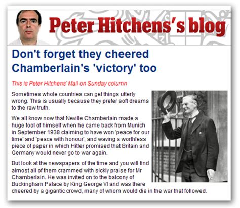 This is peter hitchens's mail on sunday column. EU Referendum: The truth will out II
