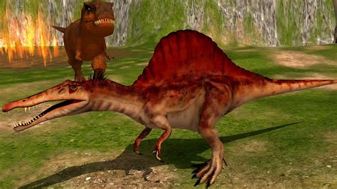 Spinosaurus Simulator Boss 3d Android Gameplay 4 Dinosaur Sim Youtube