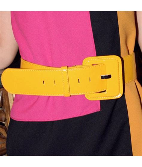 Fashion Street Yellow Women Belts Buy Online At Low Price In India