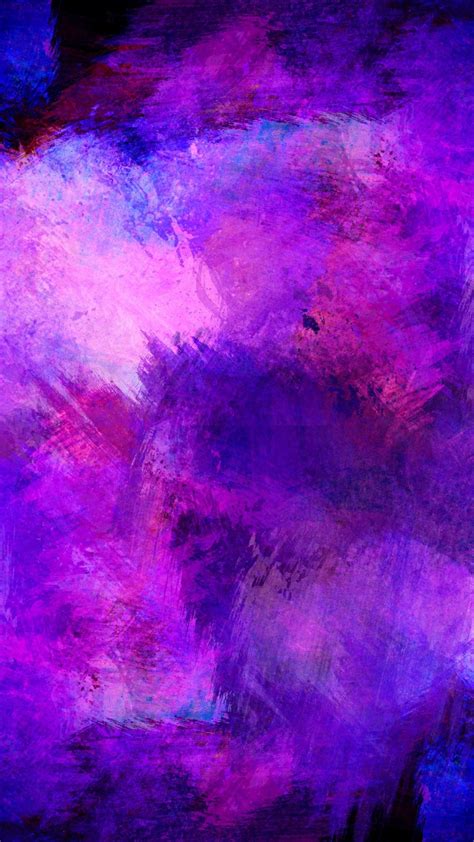 Download 1080x1920 Stain Texture Purple Paint