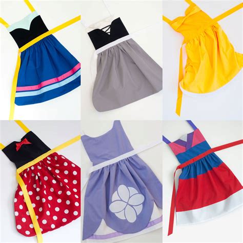 Going To Sew All Of These Disney Princess Aprons When I Get The Chance
