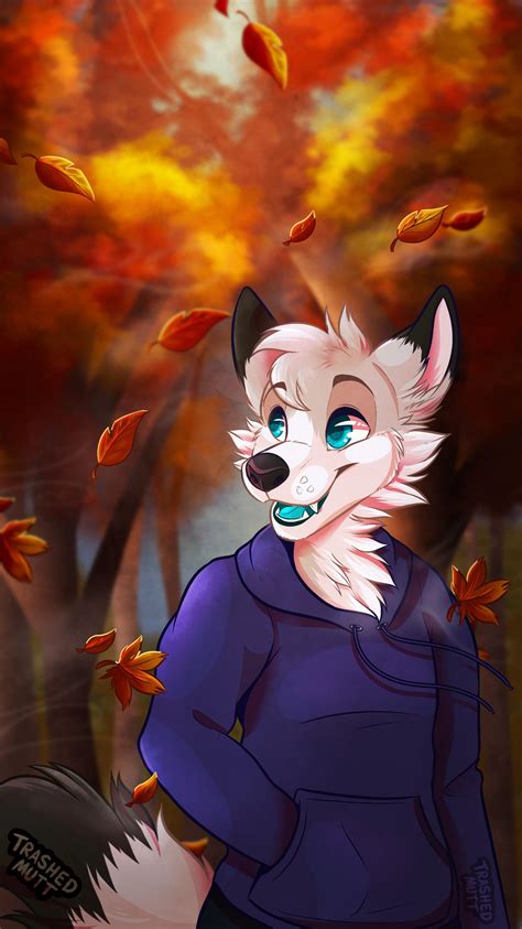 Autumn Fox 🍂🦊 Art By Me Trashedmutt On Twitter Rfurry