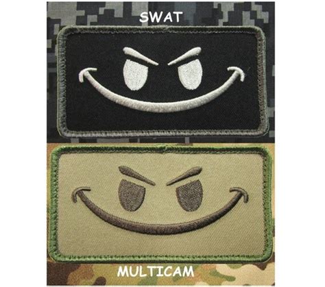 Evil Smiley Smile Face Tactical Morale Isaf Us Army Usa Military