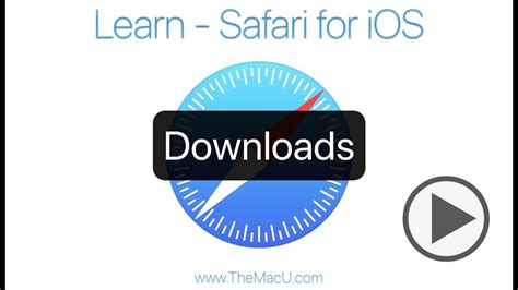 How To View And Manage Downloads In Safari For Iphone And Ipad Youtube