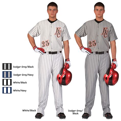 E19511 Rawlings Adult Pinstripe Baseball Pants
