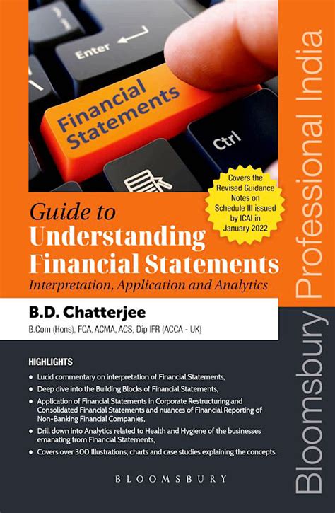 Guide To Understanding Financial Statements Bd Chatterjee
