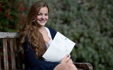 Actress Izzy Meikle Small Celebrates After Juggling A Level Study With