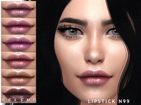 The Sims 4 Imf Lauren Lipstick N99 Sims 4 Makeup Sims 4 Sims Images
