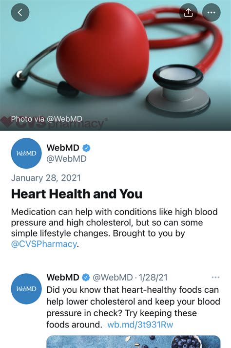 How Cvs Health And Webmd Got Health Conscious Peoples Attention On Twitter