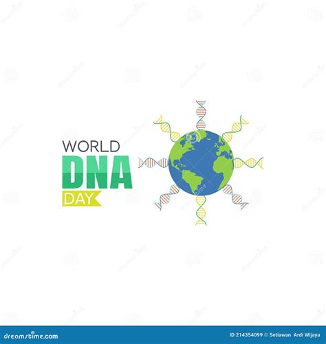 Vector Graphic Of World Dna Day Good For World Dna Day Celebration