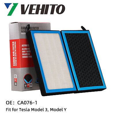 Vehito Hepa Cabin Air Filter For Tesla Model Model Y Ca Eur