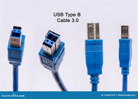 Usb 30 Cable Type B Male Superspeed Usb Adapter Connector Wire Plug