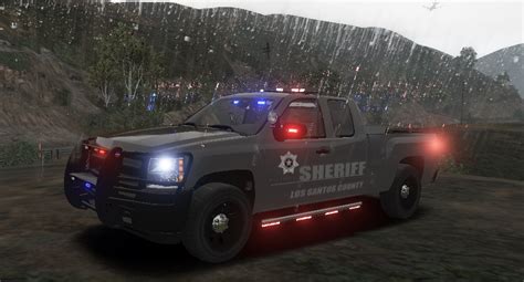 Chevy Silverado Police Xmas Pickup Gta 5 Mods