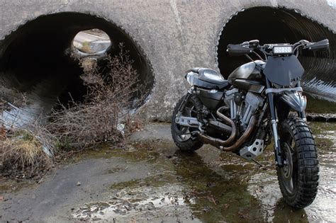 Its the middle of winter here in utah and winter motorcycle riding can get cold! Harley-Davidson Sportster Dirt Bike - BikeBound