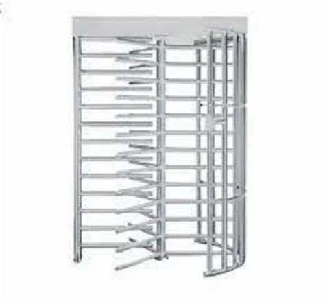 White Essl Heavy Duty Full Height Turnstiles Single Door Fht Tl 139 At